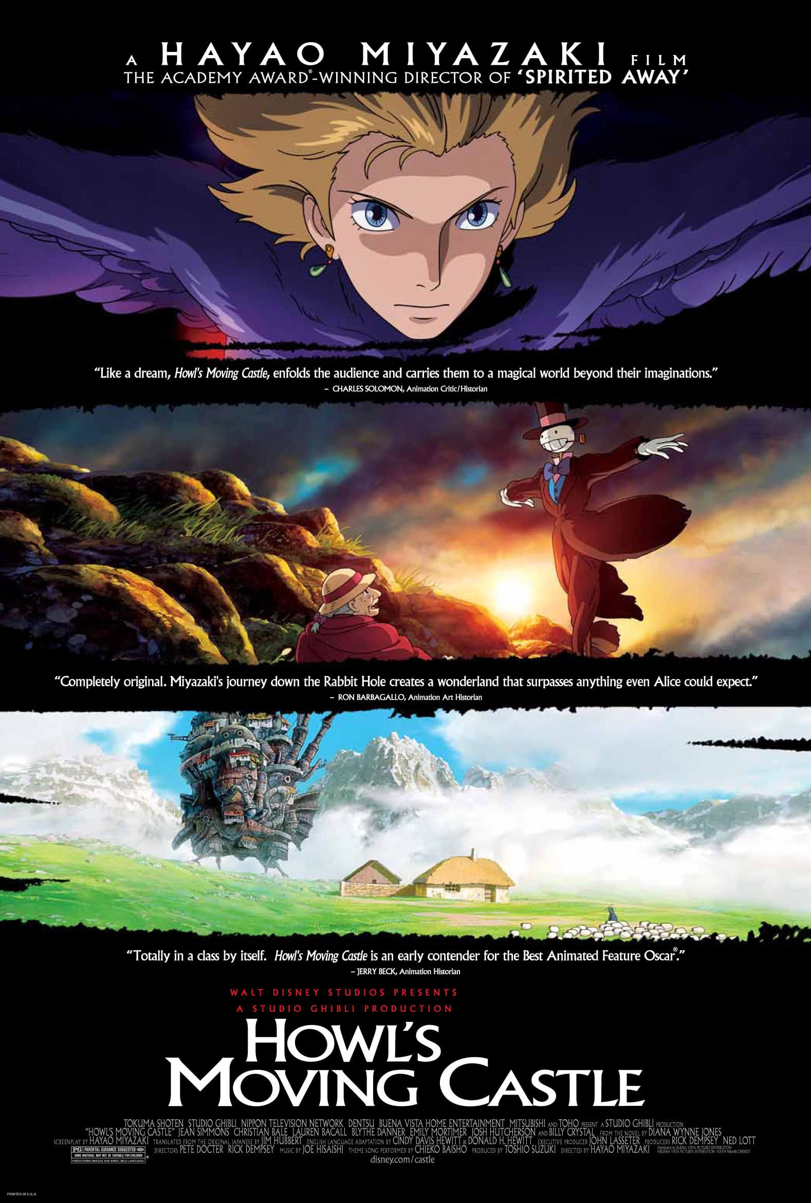Howl's Moving Castle portada