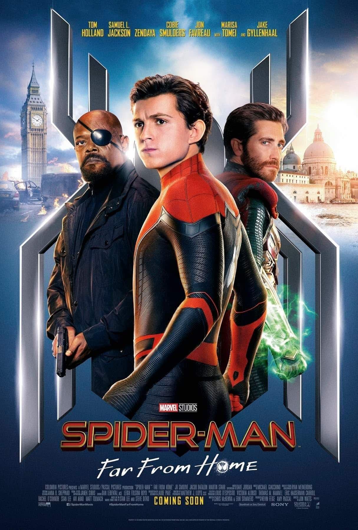 Spider-Man: lejos de casa personajes